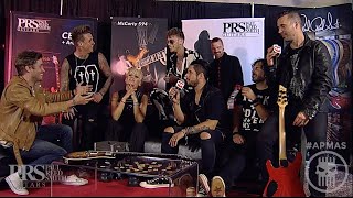 APMAs 2016 Interview: Papa Roach, MGK, Jenna McDougall and Matty Mullins | PRS Backstage Lounge
