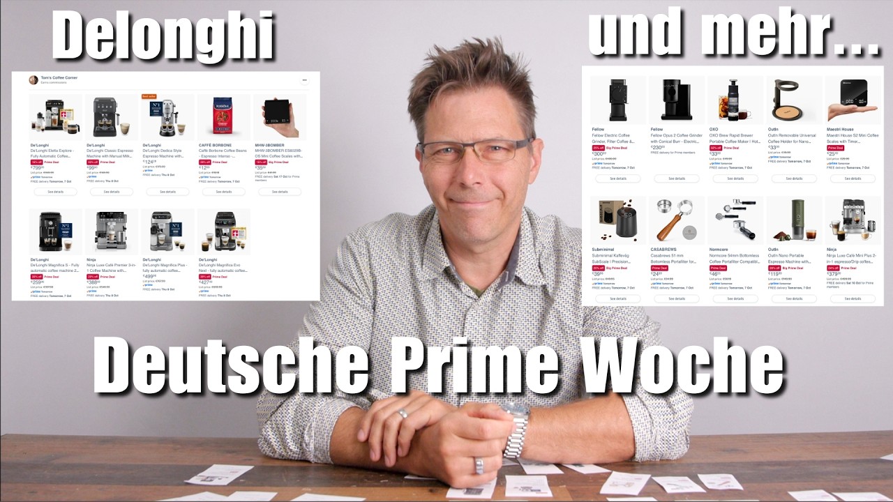 Amazon Germany Prime Big Deals Woche in Kaffee (German Video)