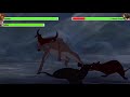 Bambi 1942 Dog Chase With Healthbars