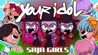 Download lagu Saja Girls 'Your Idol' x SPRUNKI / K-Pop Demon Hunters - Parody Huntr/X Cover mp3