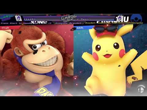 PSTS21 - Smash Ult. 1v1 - TTrain (DK) vs. T. Rain (Pikachu)