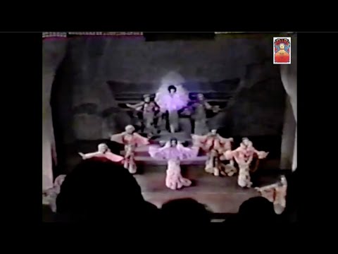 George Hearn and Gene Barry in LA CAGE AUX FOLLES (1983, Broadway)