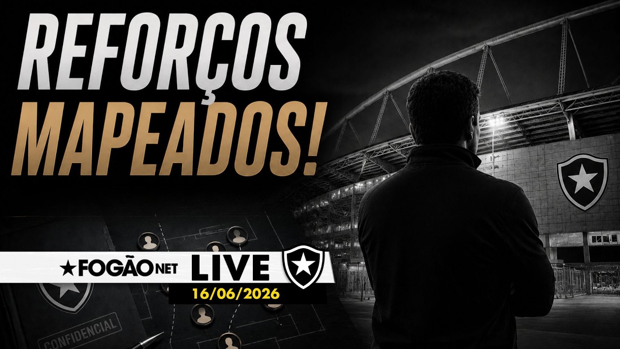 LIVE | Botafogo adota sigilo por reforços; atacante do Nacional-URU na mira?