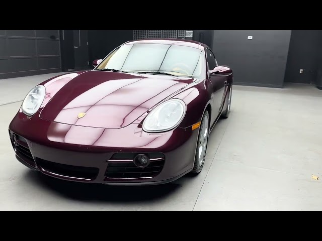 2007 PORSCHE CAYMAN COUPE 6-CYL, 2.7 LITER COUPE 2D