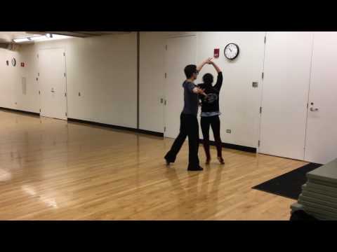 Silver American Tango routine
