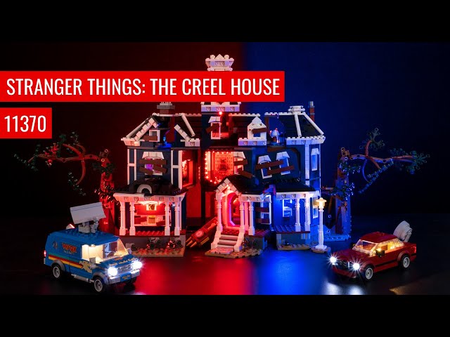 Vídeo relacionado con LocoLee Kit de luz compatible con Lego 11370 Stranger Things: The Creel House - Sin luces solo modelo, accesorios de iluminación LED compatibles con Lego 11370 Creel House (versión estándar)