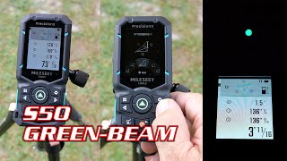 Precision to the Highest Standard - Mileseey S50 GREEN-Beam Laser Measure - $99