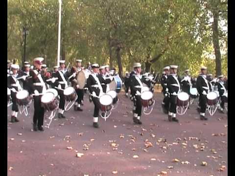 Massed Bands of the Sea Cadet Corps - National Trafalgar Parade 2011 - Part 4