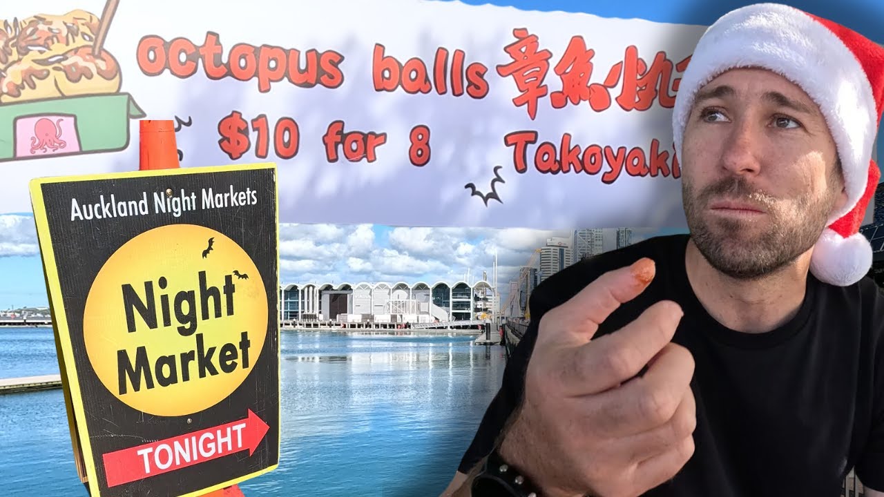 Embark on an immersive street food tour with travelers at Auckland Night Markets.