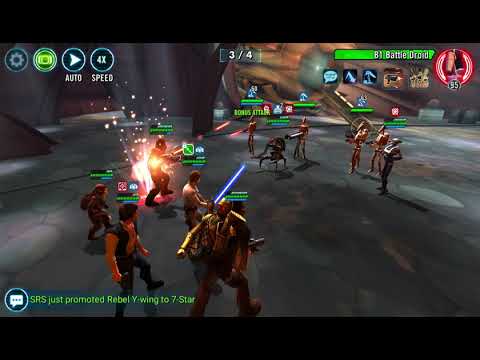 SWGOH Kuiil Gameplay LS GeoTB Phase 1