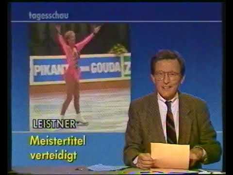 ARD 19.12.1987 Fragment Tagesschau + Announcement Zum blauen Bock