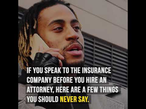 What You Should NEVER Say to the Insurance Company After An Accident