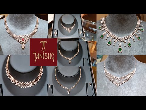 Tanishq Jewellery Diamonds Necklace Collections/Diamond Jewellery Collections with Price