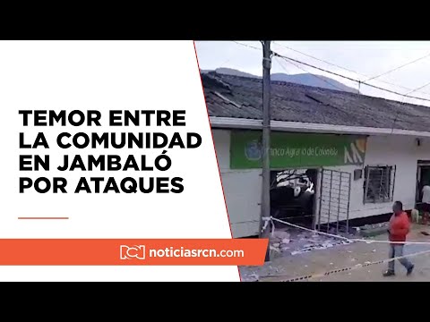 Violentos ataques en Jambaló, Cauca