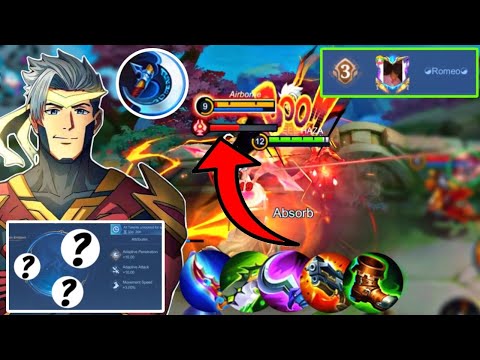 CHOU TOP 3 GLOBAL EMBLEM SET 2023 AND BUILD / (Haza Will Try) CHOU NEW META GAMEPLAY Mobile Legends