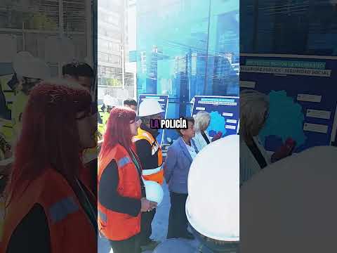 Visita inspectiva al nuevo edificio de la PDI en Viña del mar.