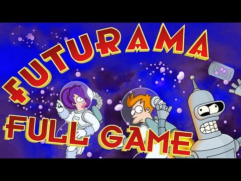 Futurama FULL GAME Walkthrough Longplay (PS2, XBOX)