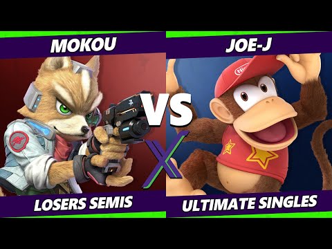 S@X 458 Losers Semis - Mokou (Fox) Vs. Joe-J (Diddy Kong) Smash Ultimate - SSBU