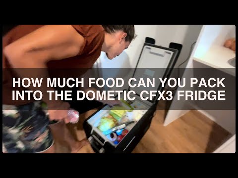 How Much Food Can You Pack in the Dometic CFX3 35L Fridge