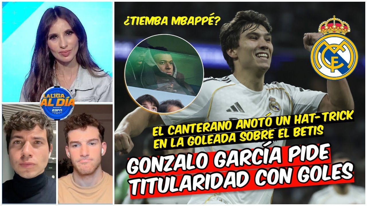 Gonzalo PIDE TITULARIDAD con GOLES. Mbappé YA NO ES EL ÚNICO goleador del Madrid | La Liga al Día