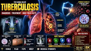 Tuberculosis (TB) Made Easy | Diagnosis, Treatment & High-Yield USMLE Review