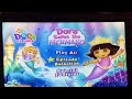 Dora The Explorer Doras Saves The Mermaids DVD Menu Walkthrough