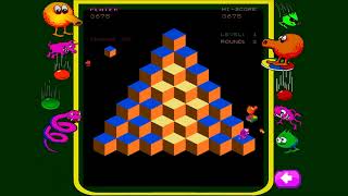 Q*bert: Rebooted - Classic Version - Levels 1 - 5 (PC Version)
