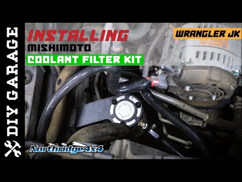 Jeep JK Mishimoto Coolant Filter Kit Install
