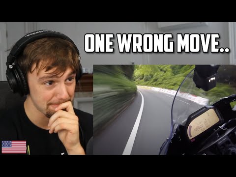 American Reacts to Isle of Man TT Full Lap - POV Chin Camera