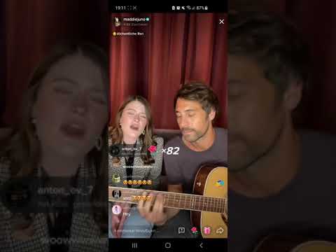 Madeline Juno & Max Giesinger - Nur kurz glücklich (Live bei Tik Tok, 26.10.2021) - Akustik Version
