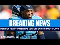 BREAKING: Derrick Henry has Potential Season-Ending Foot Injury | CBS Sports HQ