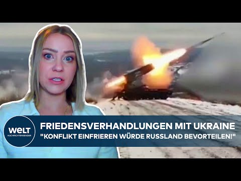 PUTINS KRIEG: Friedensverhandlungen mit Ukraine "Konflikt einzufrieren würde Russland bevorteilen!"