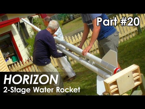 2 Stage Water Rocket - Part 20 - Launcher Prototype