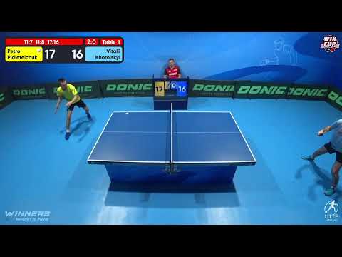08:00 Petro Pidleteichuk  (3:0) Vitalii Khorolskyi West 1 WIN CUP 19.10.2022 | TABLE TENNIS WINCUP