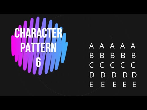 Character Pattern 6 Patterns In Java Patterns Youtubevideos Programming Coding Youtube