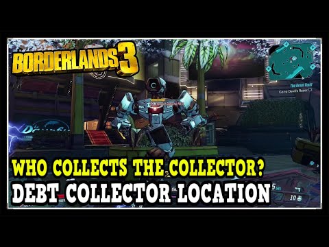 Borderlands 3 Moxxi DLC Wandering Debt Collector Location (Who Collects The Collector Trophy)