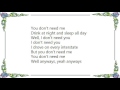 Augustana - Feel Fine Lyrics