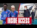 Rondos, Rice's Skill School & Arrivals in Rome! ✈️ Inside Access | England