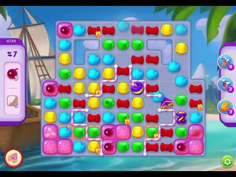 HomeScapes Level 4734 no boosters (13 moves)