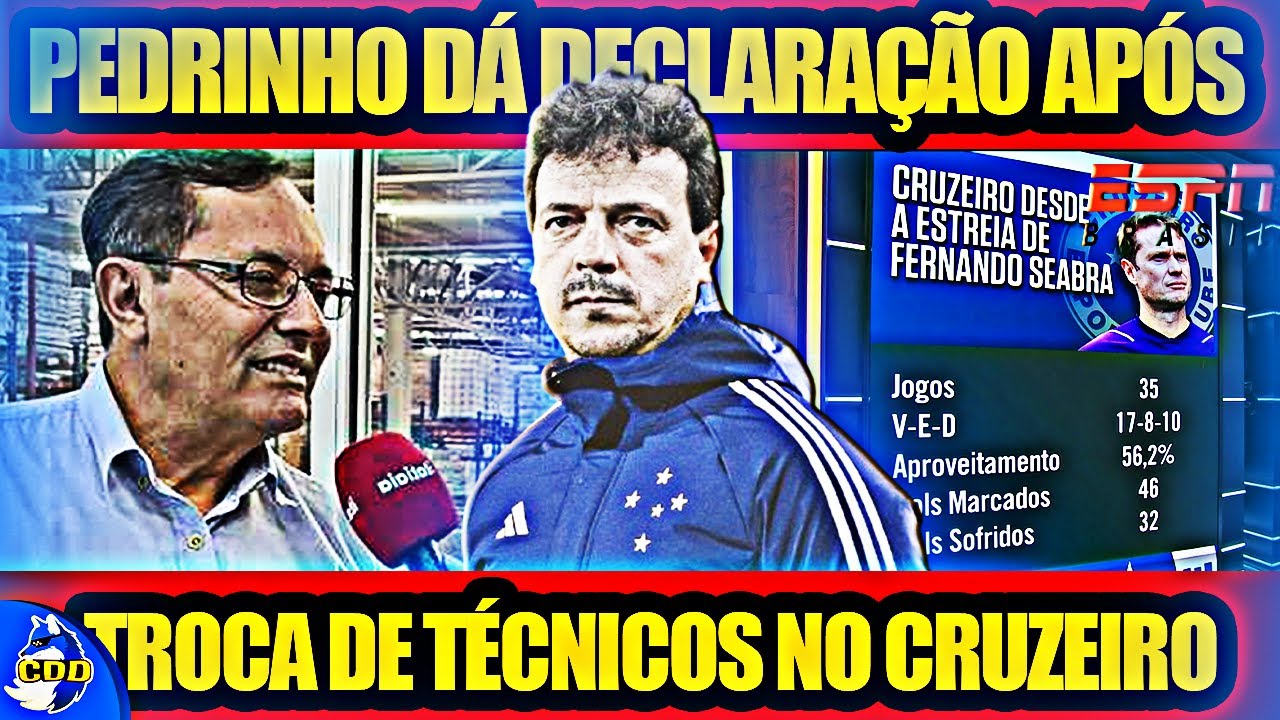 🦊🔊 DECLARAÇÃO do DONO do CRUZEIRO após TROCA de TÉCNICOS!