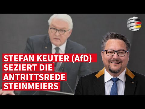Stefan Keuter (AfD) seziert die Antrittsrede Steinmeiers