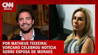 Vídeo: “Melhor Matéria”, diz Vorcaro comemorando notícia sobre contato com esposa de Moraes | CNN 360°