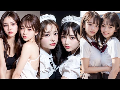 【百合】美少女×美少女まとめ【AI生成】