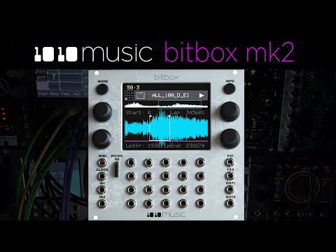 1010music Bitbox mk2 Eurorack Performance Sampler with