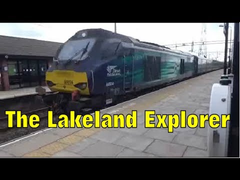 DRS 68004 Hauls The Lakeland Explorer Through Bescot