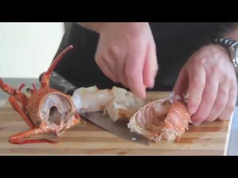 Preparing a Crayfish