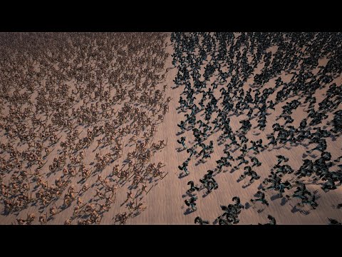 5000 FROST GIANTS vs 5000 ONE EYED GIANTS - Ultimate Epic Battle Simulator