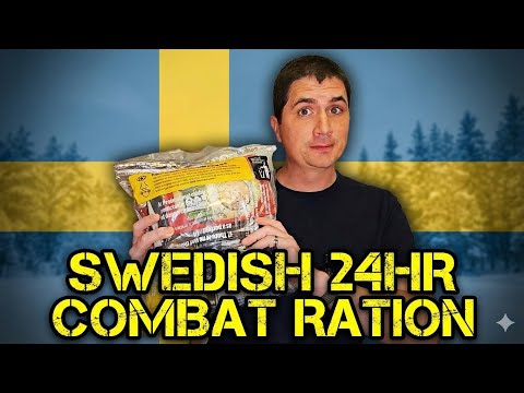 Swedish 24Hr Combat Ration Menu 10 