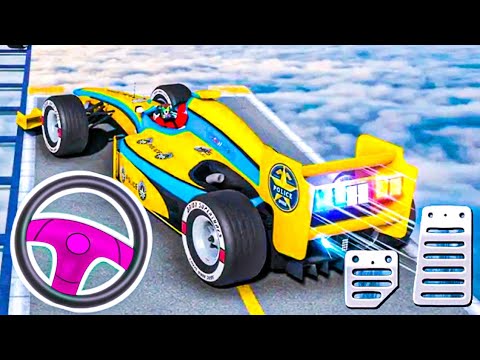 Formula Car GT Stunt Game impossible Mega Ramp Challenge - Formula Car Mega Ramp Android Gameplay