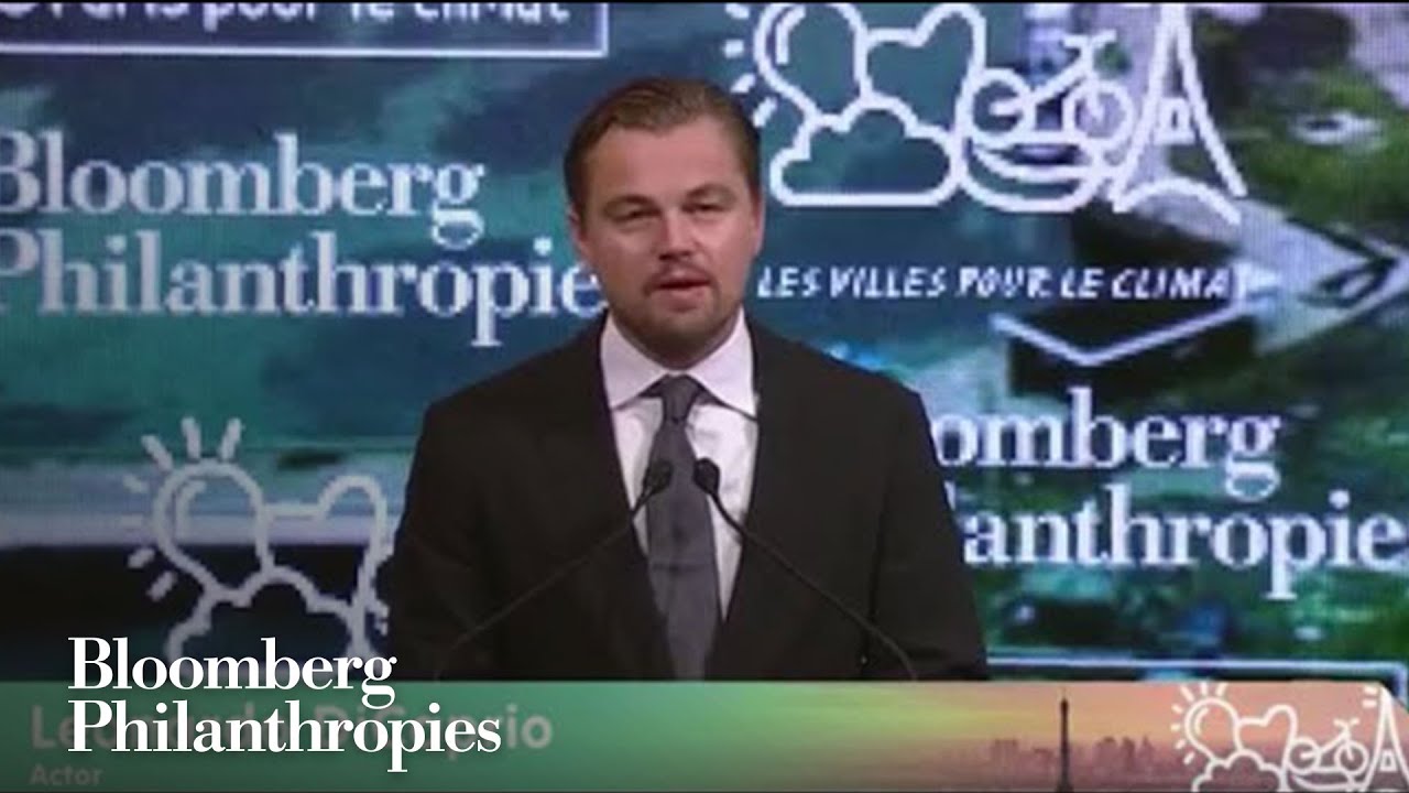 Leonardo DiCaprio Speaks to the Climate Summit for Local Leaders | Bloomberg Philanthropies